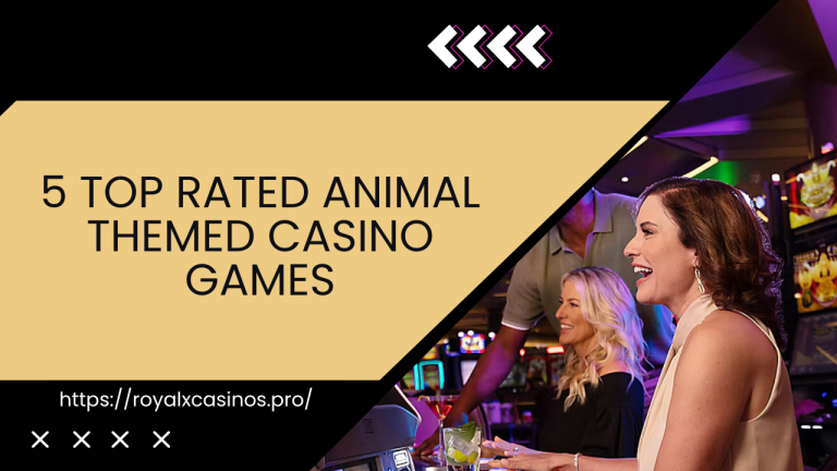 5 Top Rated Animal Themed Casino Games